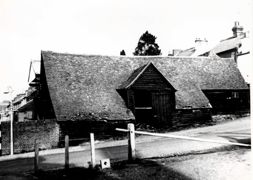 The coopering premises, opposite the Brewery on White Hill.