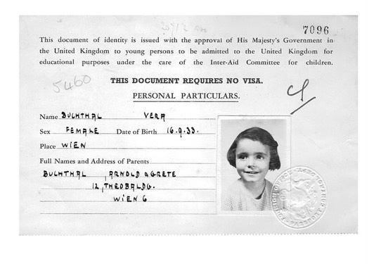 Dame Shirley's ID card