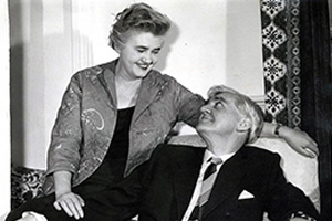 Aneurin Bevan with Jennie Lee