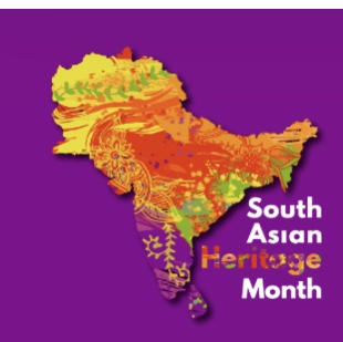 South Asian Heritage Month logo
