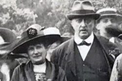 Henry Byrne with his wife