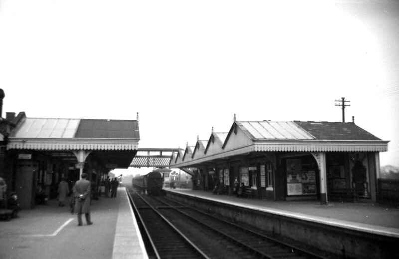 Amersham train station in the1950s