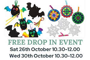 free drop in event for Diwali and Halloween